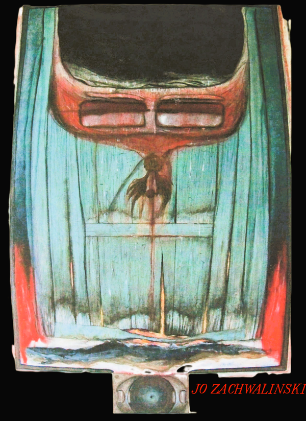 "La porte de feu" rayonnement.