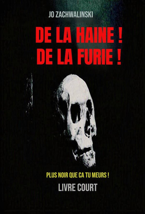 "DE LA HAINE ! DE LA FURIE !"