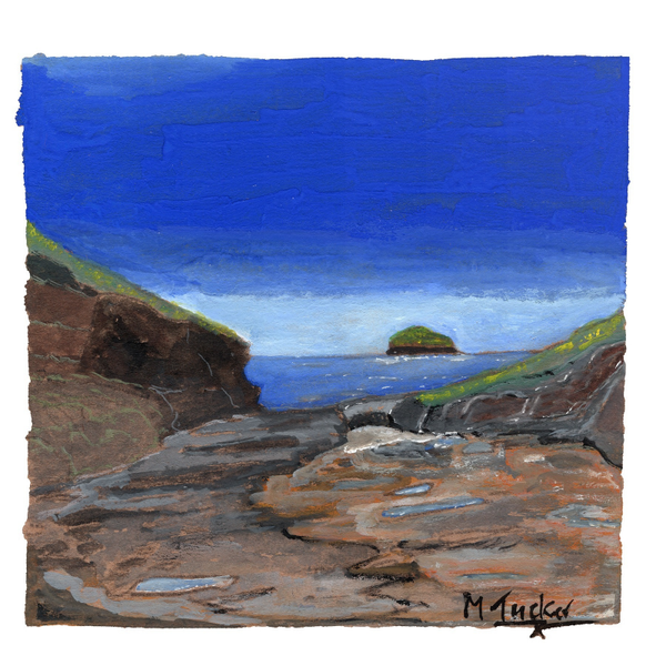 Trebarwith Strand Card