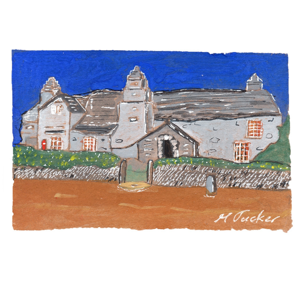 Tintagel Old Post Office A4 Print