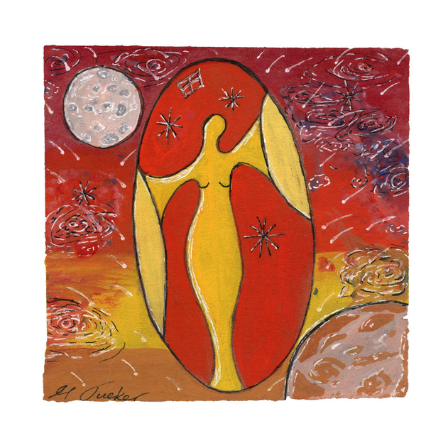 Fire Goddess Card