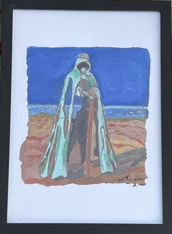 Gallos Print in A4 frame