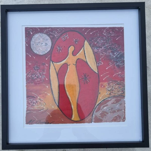 Fire Goddess Framed Print