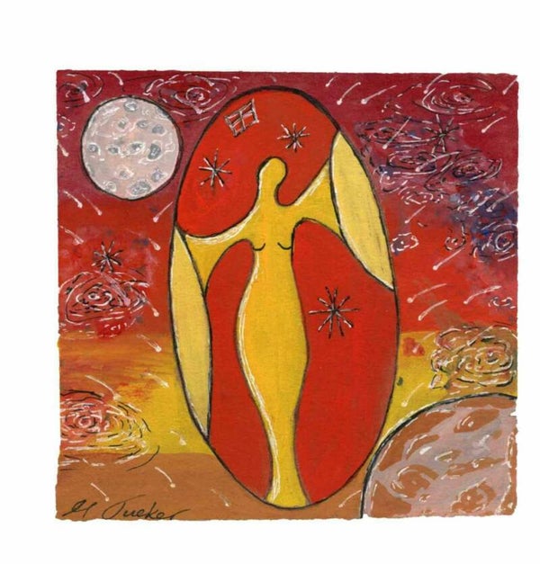 Fire Goddess Painting (Original)