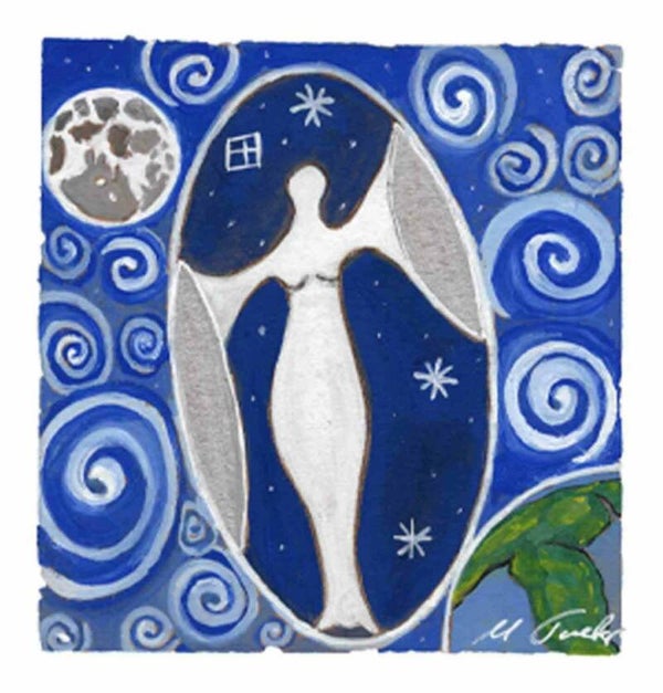 Water Goddess Painting (Original)