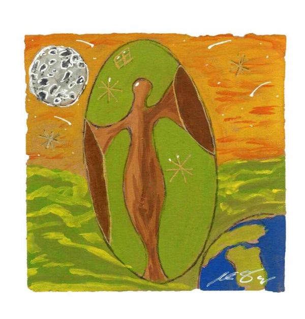 Earth Goddess Original Painting