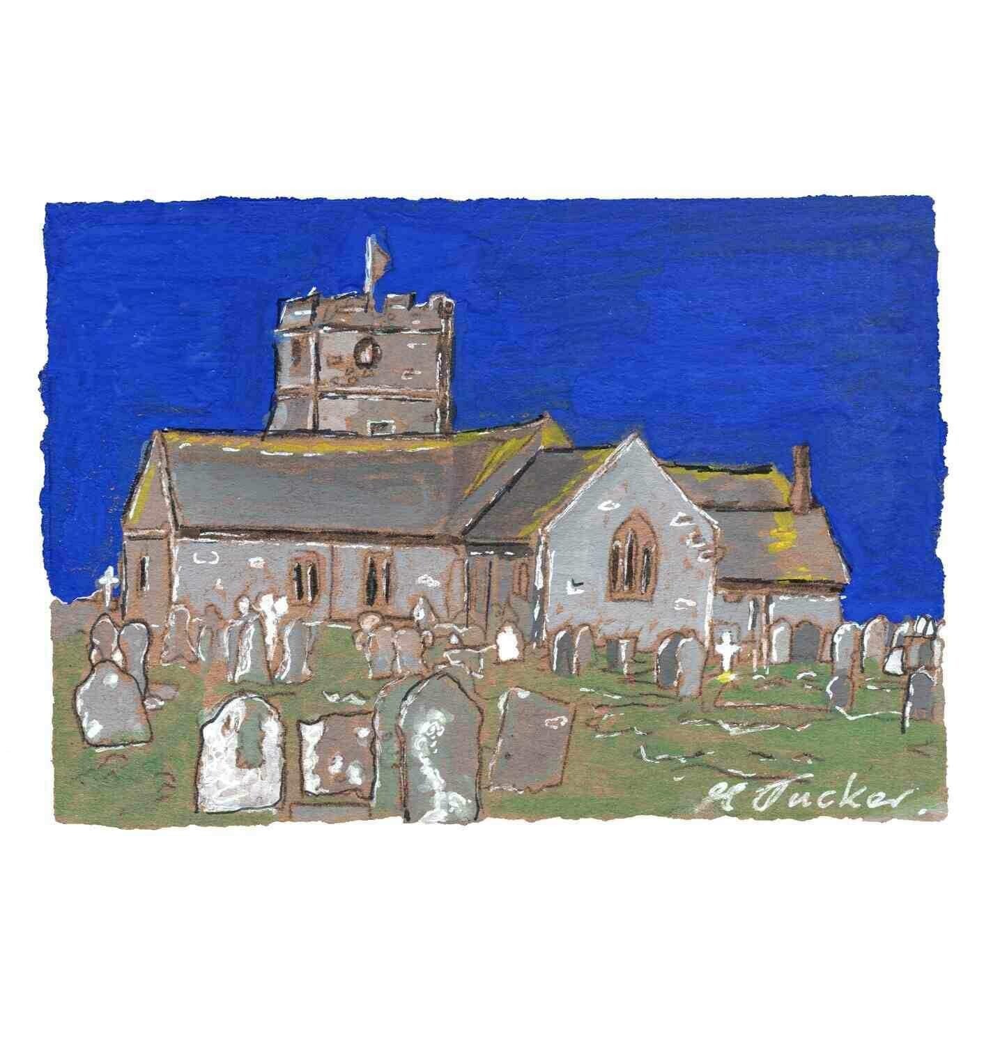 Tintagel Church Card