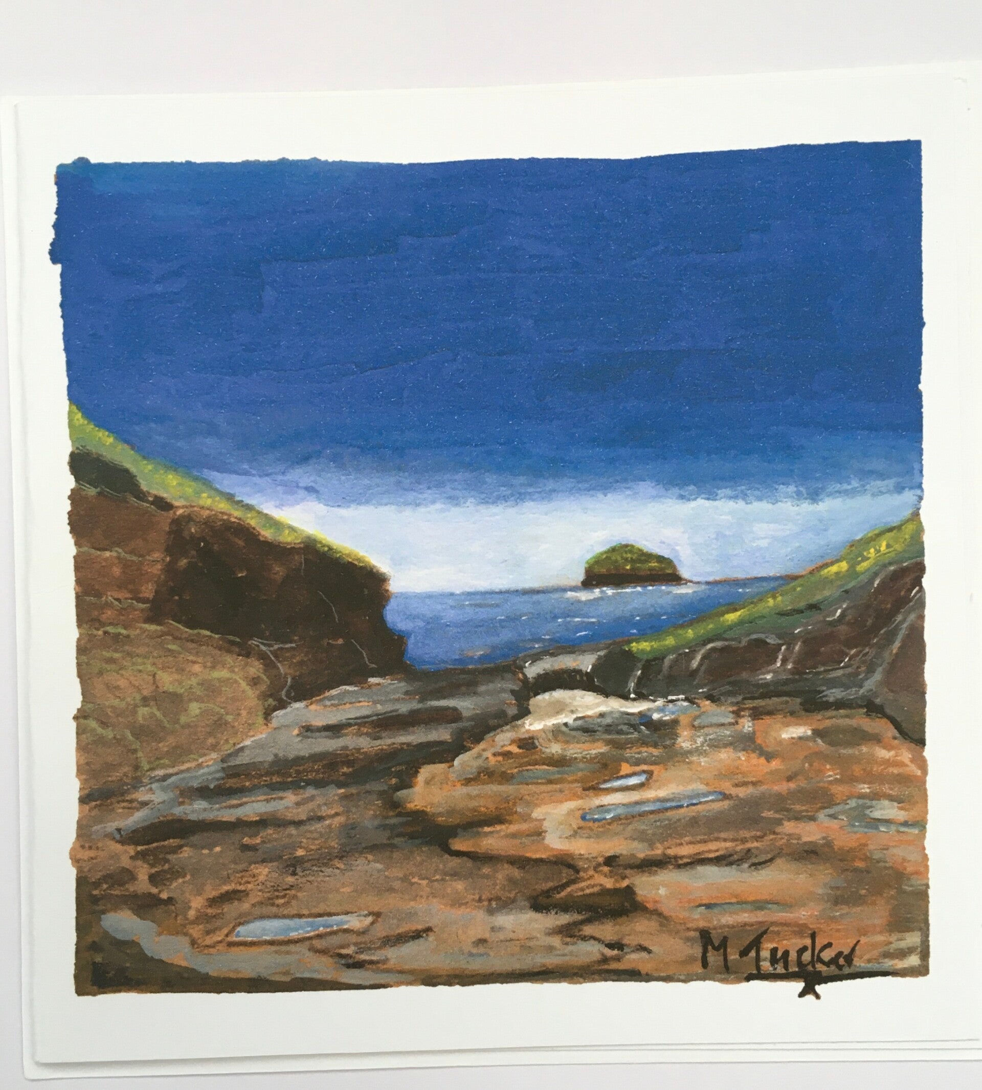 Trebarwith Strand 10 x 10 Print