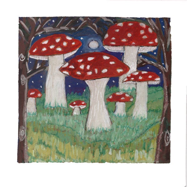 Mushroom (original painting)