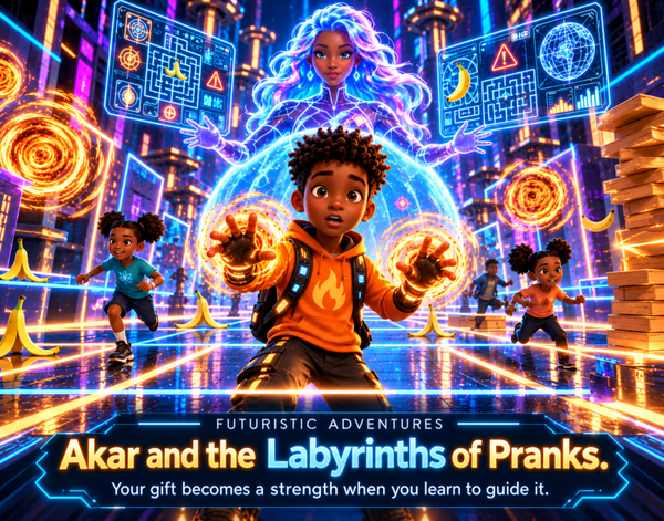 CRYS and the Children of the Almost Ordinary Realm: Episode 2, Akar and the Labyrinth of Pranks