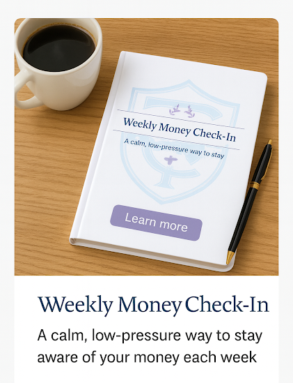 Weekly Money Check-In | Simple Budget Check-In Tool – TC Life