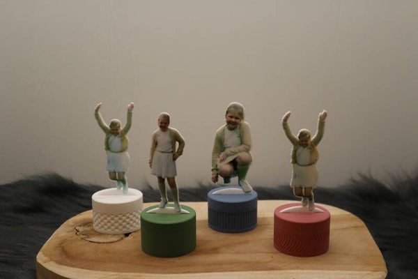 Mini doosje met sillhouette