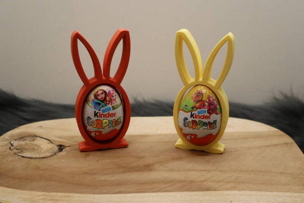 Paaskonijn Houder voor Kinder Surprise Ei