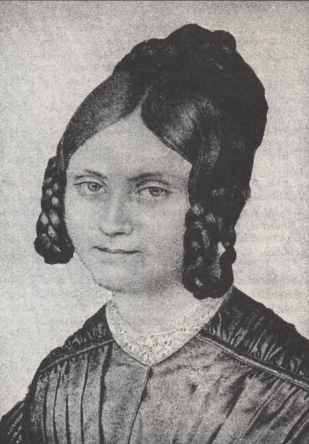Ein Blick auf eine wunderbare Zeichnung der starken Frau aus Köln von Mathilde Franziska Anneke