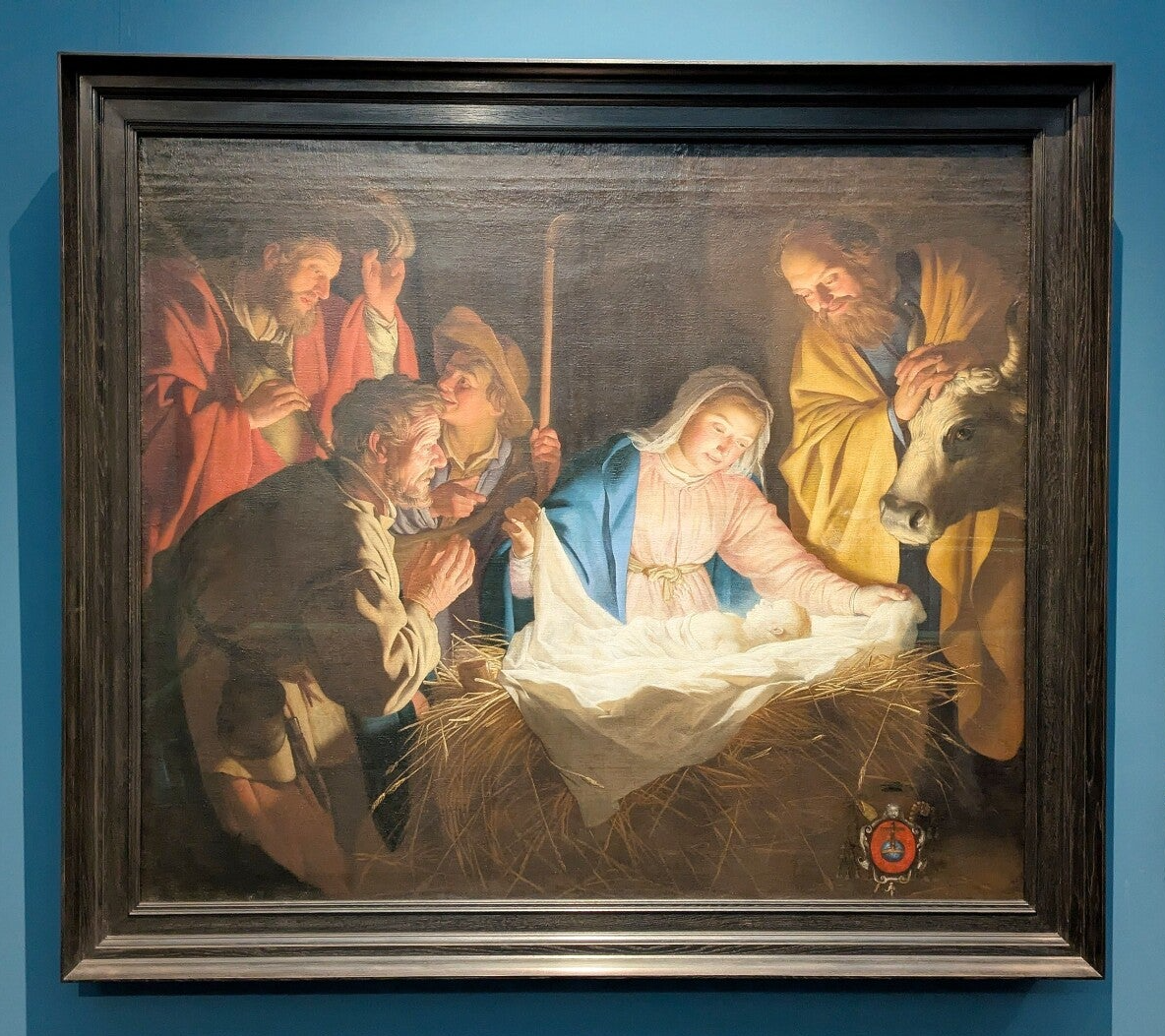 Gemälde von Gerrit van Honthorst, Szene im Kerzenlicht