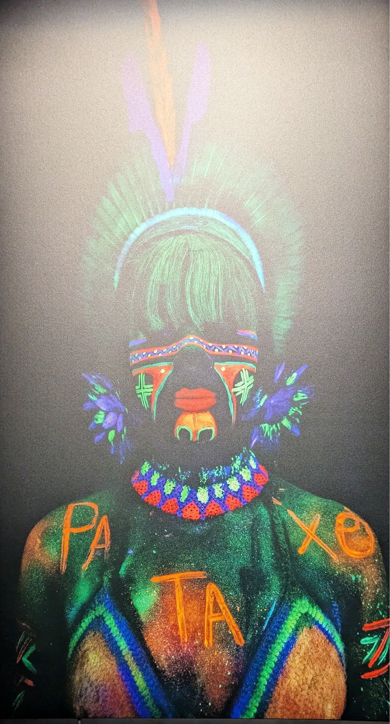Vier Kunstwerke zeigen Geister und Stimmungen des Waldes.