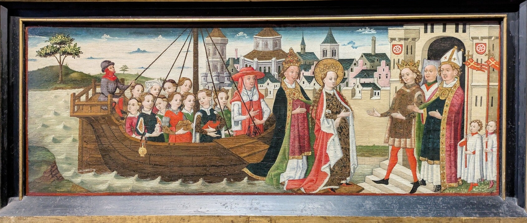 Berockes Gemälde aus Köln um 1500