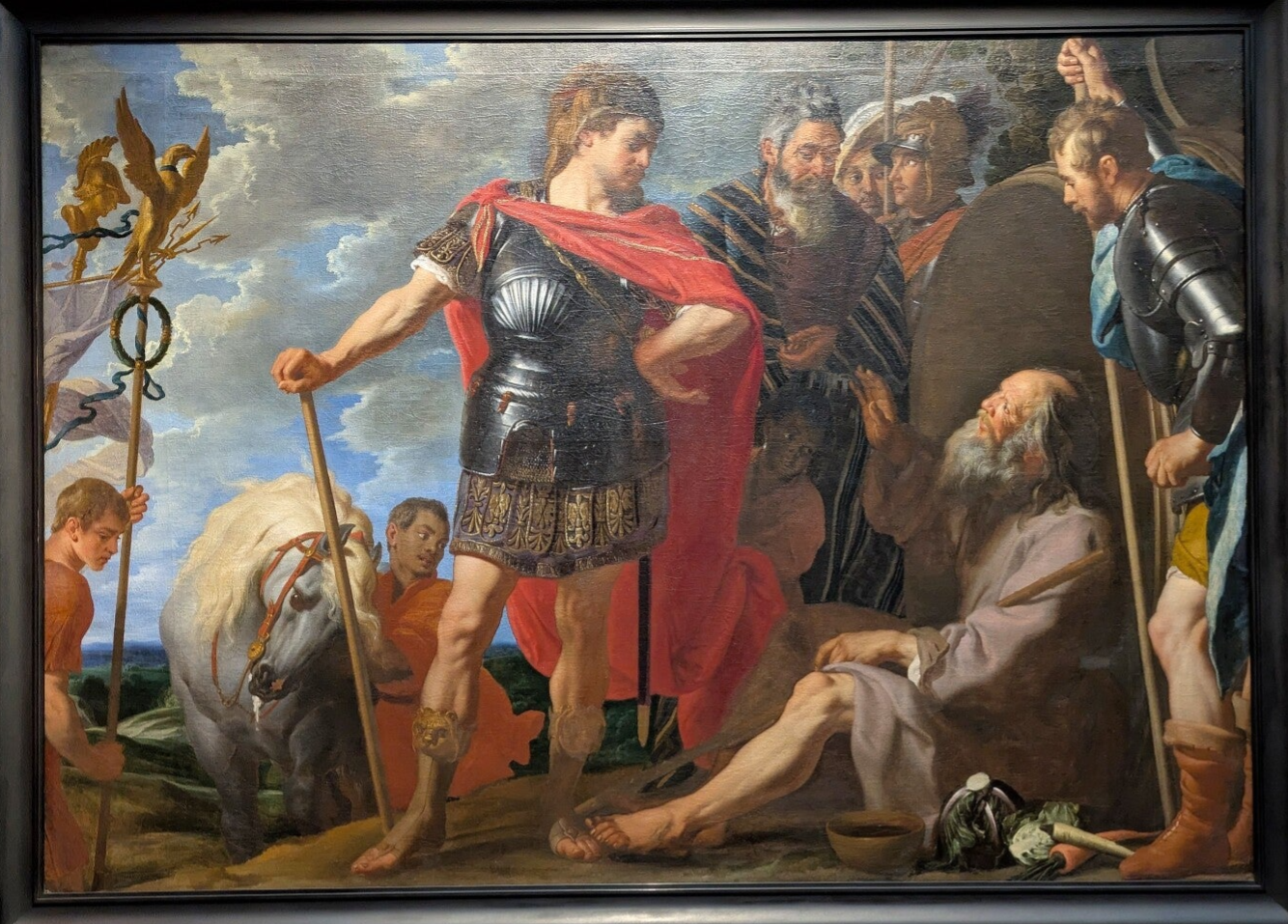 Gemälde von Caspar de Crayer, religiöse Szene im Barock