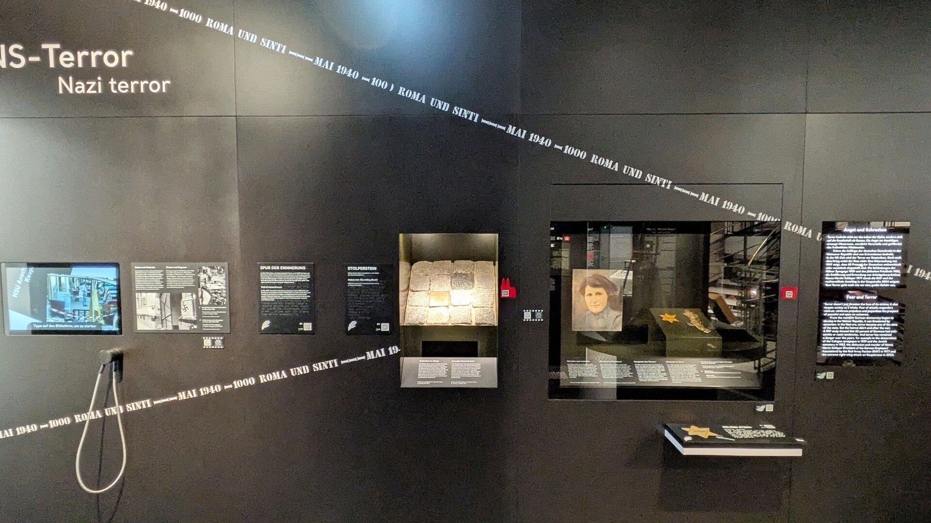 Eine Ausstellung über den NS Terror 1940 im Kölschen Stadtmuseum
