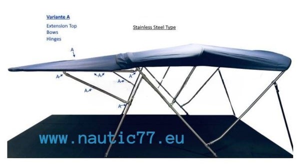 Bimini extencion 120cm