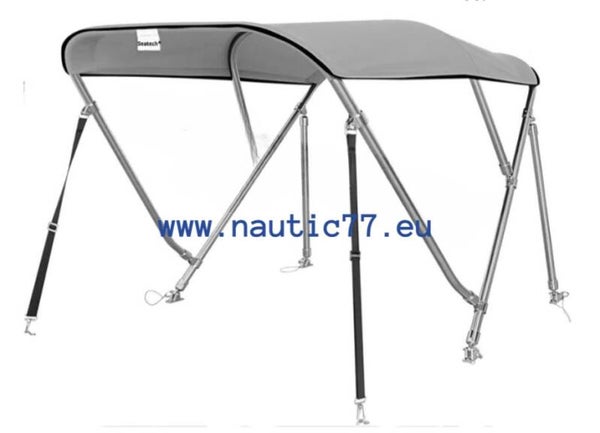 3 bow stainless steel Bimini (premium) 183cm