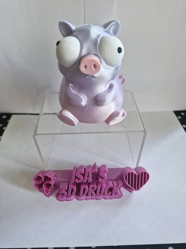 Wackelauge Schwein