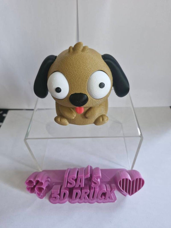 Wackelauge Hund
