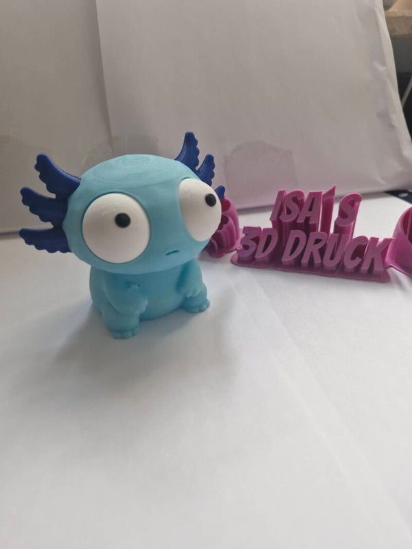 Wackelauge Axolotl