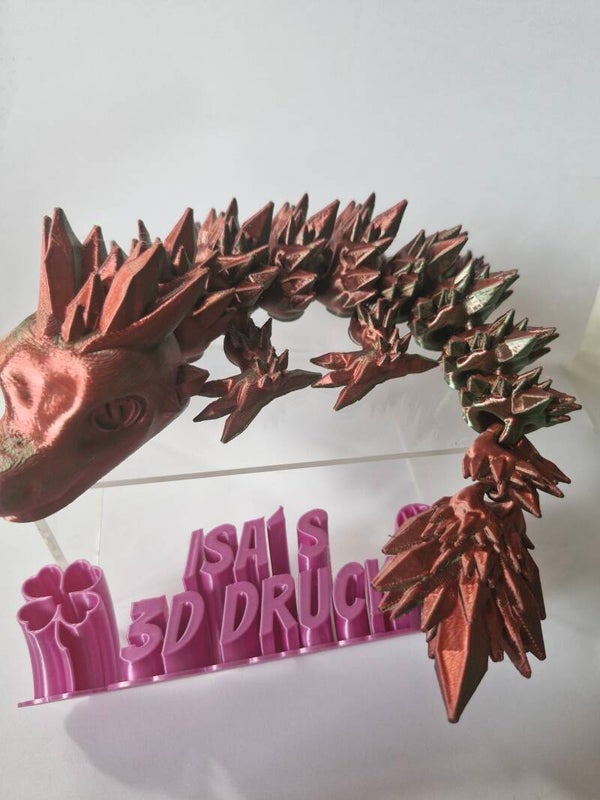 Kristall Drache