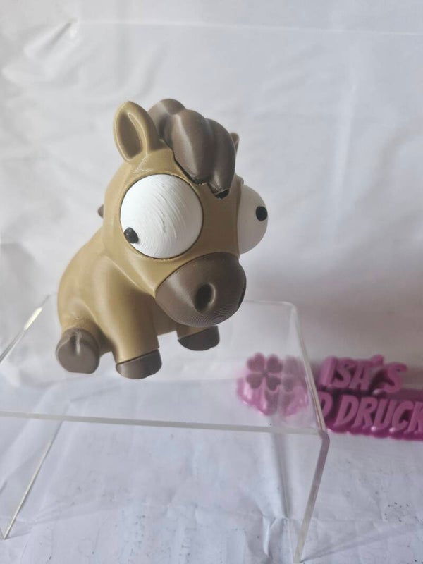 Wackelauge Pferd