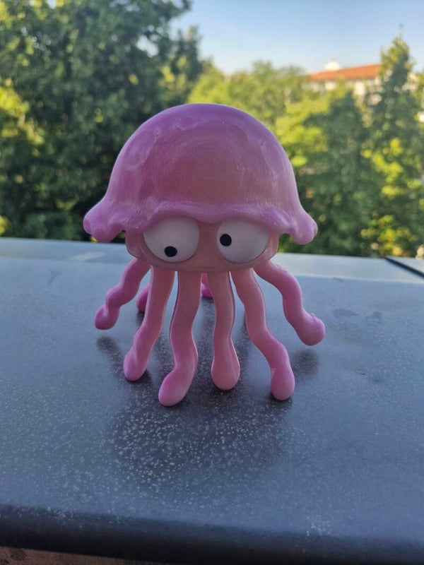Wackelauge Qualle