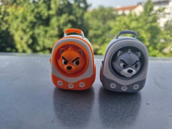 Rucksack Clicker Wolf