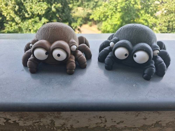 Wackelauge Spinne