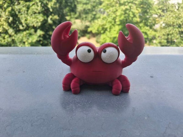 Wackelauge Krabbe