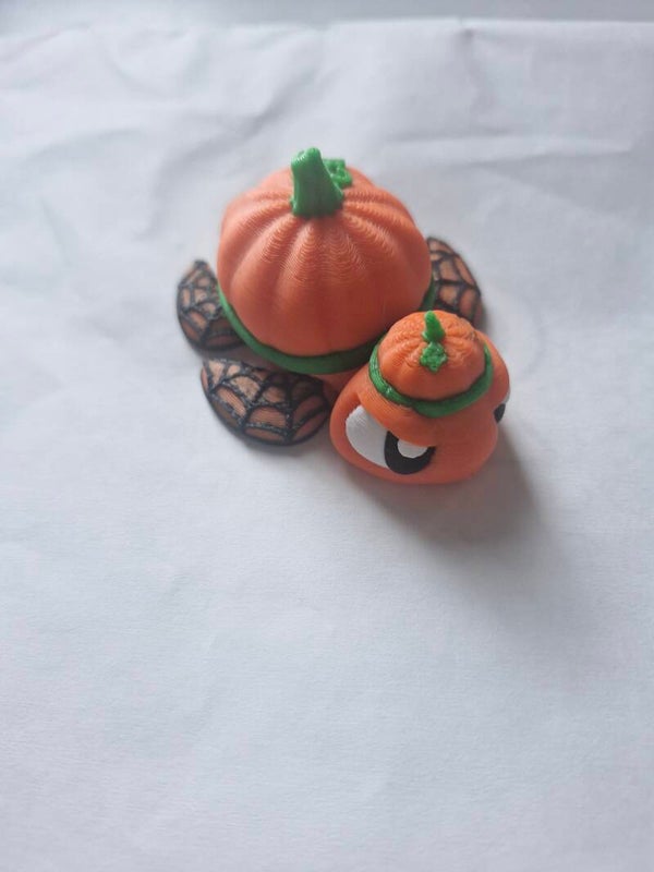 Schildkröte Halloweenkürbis