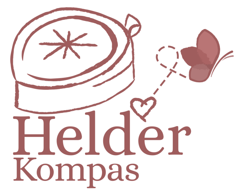 logo Helder Kompas Coaching voor meer energie, plezier en geluk in je leven.