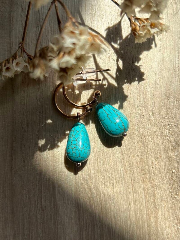 Turquoise & rosé