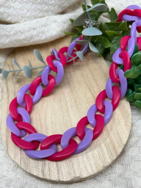Paars-roze acryl