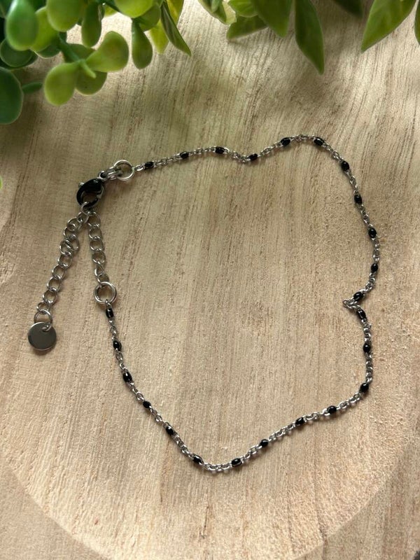 Black & silver