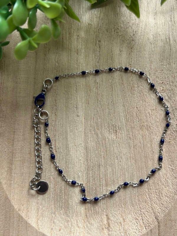 Blue & silver