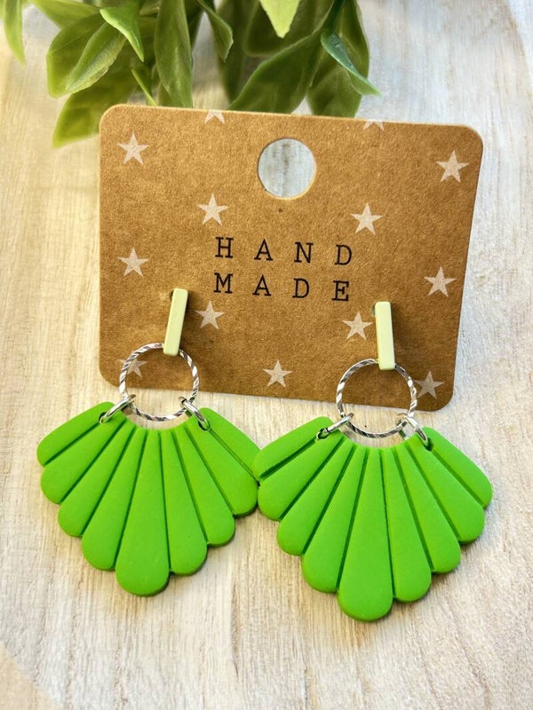 Flashy green & silver