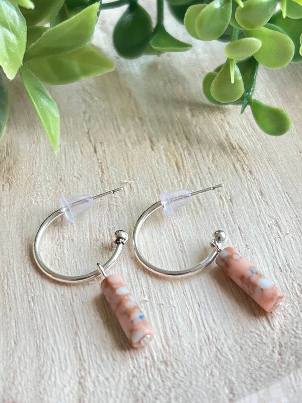 Baby blue & pink open