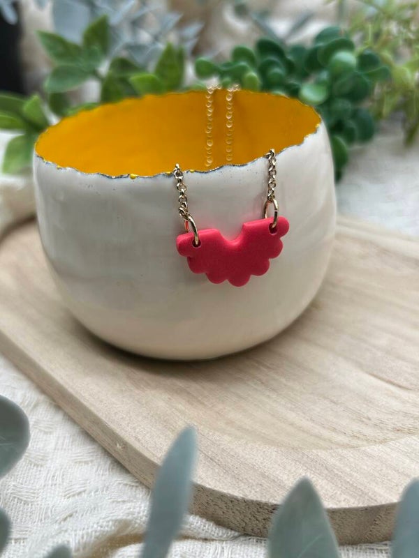 Neon roze & goud