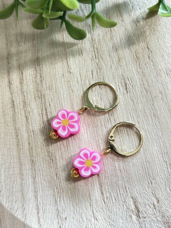 Pink & white flower