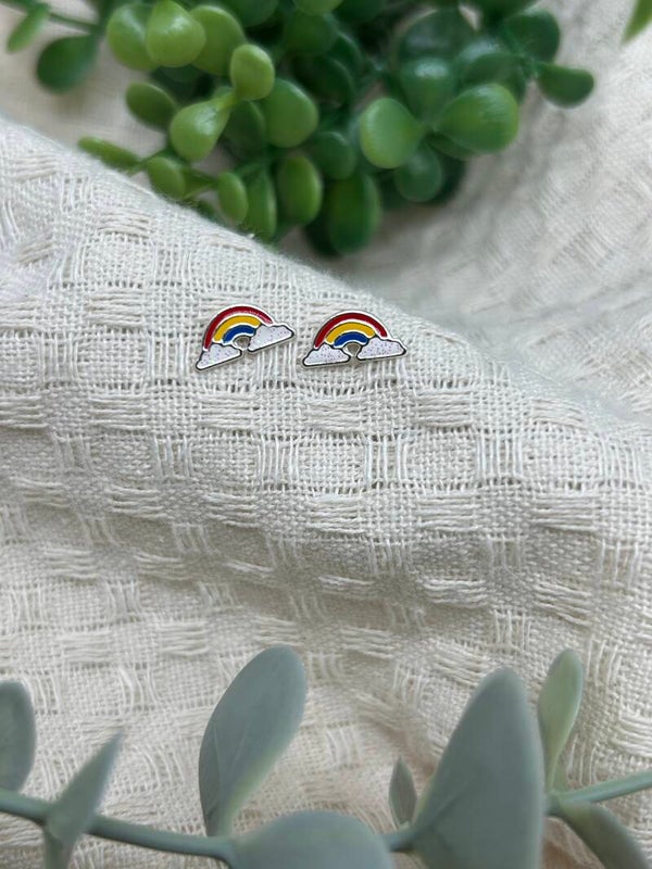 Zilveren regenboogjes
