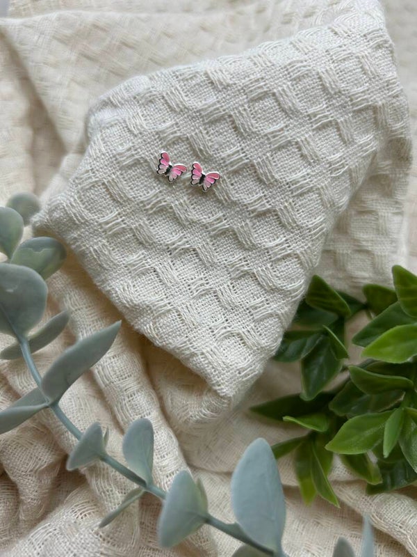 Roze vlinder