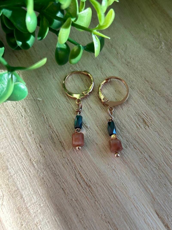 Blue & pink stone
