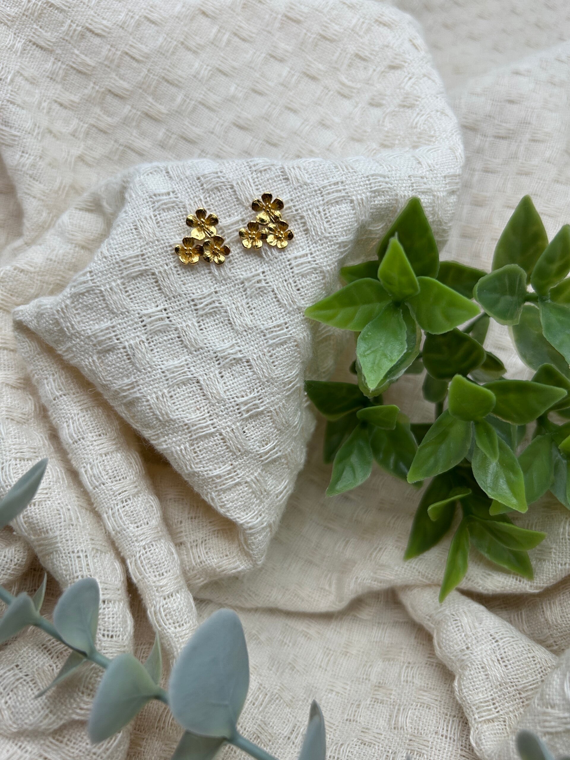 Triple gouden bloem