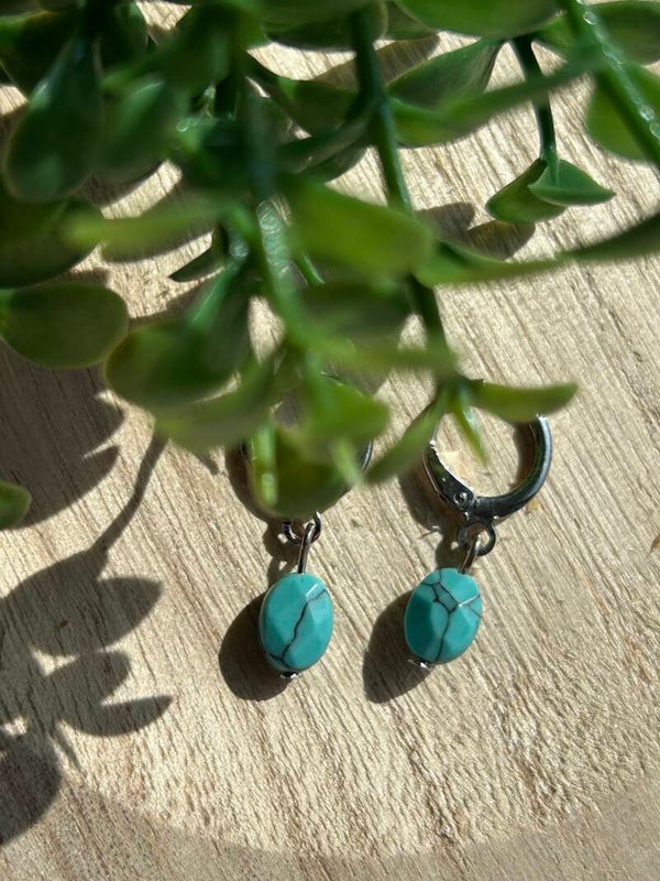 Turquoise rock