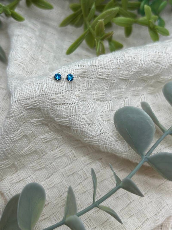 Zilveren blauw